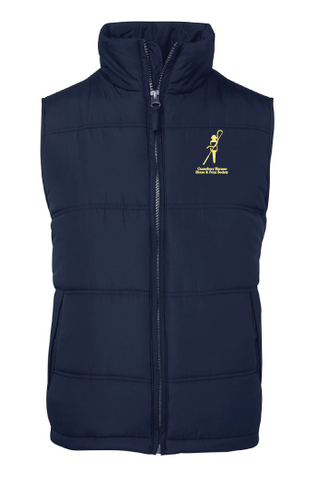 Canterbury Harness Horse Puffer Vest